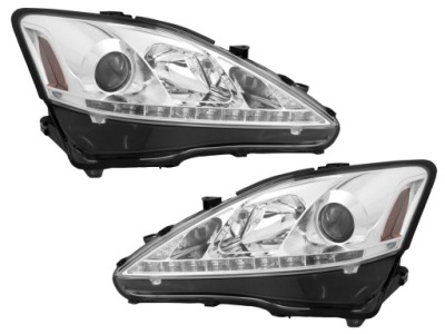 Фара дневные line ходовие огни  led drl lexus is 2005-11 фото №1
