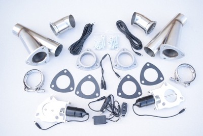 Электронная дроссельная заслонка выхлоп тюнинг 76mm 3' фото №1