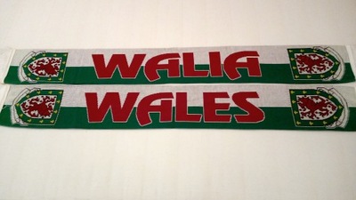 SZAL KIBICA DZIANY-WALIA - DWUSTRONNY.