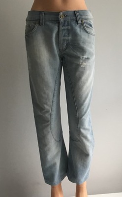 G-STAR spodnie męskie jeans szare S/M