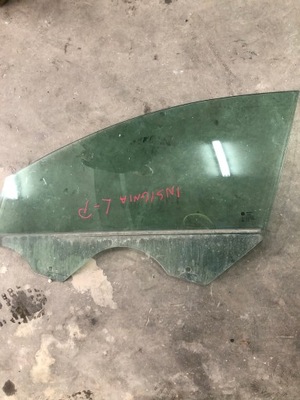 Opel insignia скло двері лівий перед фото №1