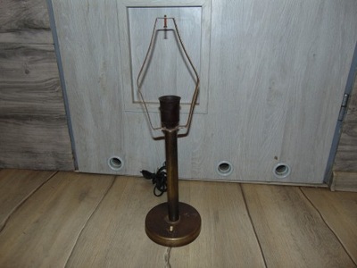 Stara mosiężna lampka,vintage z lat 60