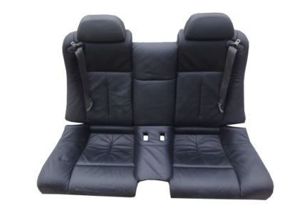 Заднє сидіння задня bmw 6 e63 czarna шкіра фото №1