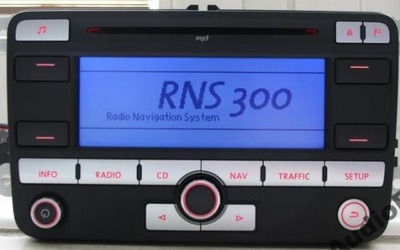 RADIO CD VW GOLF PASSAT CADY JETTA EOS RNS300 MP3  