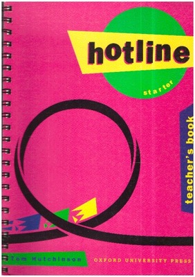 Hotline Starter Teachers Book NOWY TB English