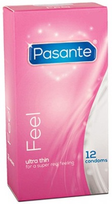 Pasante Feel prezerwatywy cienkie 12 szt.