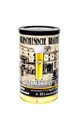 Piwo domowe German Pils 1,7kg brewkit z drożdzami