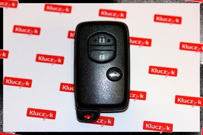 LLAVE TOYOTA PRIUS KODOWANIE KEYLESS B74EA B75EA  