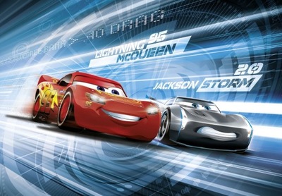 Fototapeta Disney Cars Auta 254x184 cm