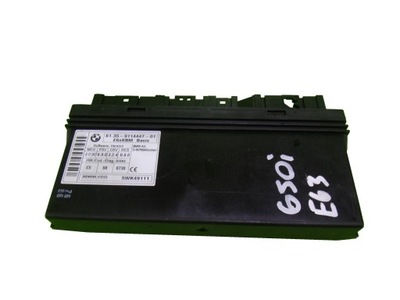 Модуль блок керування кузов комфорту bmw e60 e63 фото №1