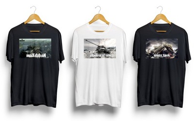 Koszulka T Shirt World of Tanks z Twoim nickiem