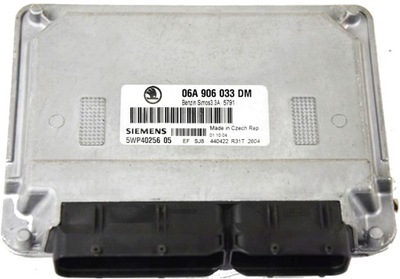 КОМПЬЮТЕР SKODA 1.6 06A906033DM 5WP4025605 IMMO OFF