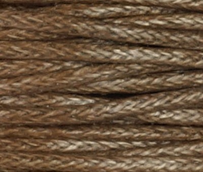 bawełniany sznurek woskowany woskowy 1mm 91m brąz brązowy sznureczek