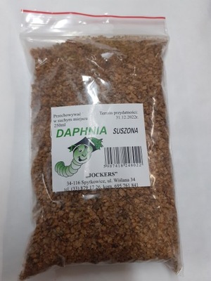 Dafnia suszona dla ryb 250ml. 40 g