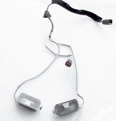 Ford fiesta 2012r лампа номерного знака регистрационный фото №1