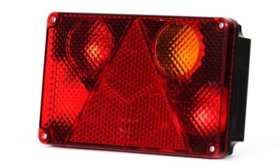 Фара задняя комбинированная 12/24v waś 115a фото №1