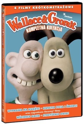 WALLACE I GROMIT - 4 FILMY KRÓTKOMETRAŻOWE [ DVD ]