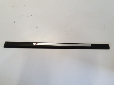 Audi a6 c6 s-line накладка поріг правий перед фото №1