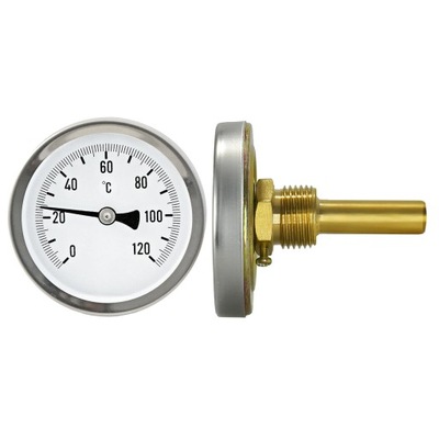 termometr bimetaliczny do pieca bojlera 0-120C