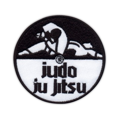 Naszywka haftowana - Judo ju jitsu - Sztuka walki