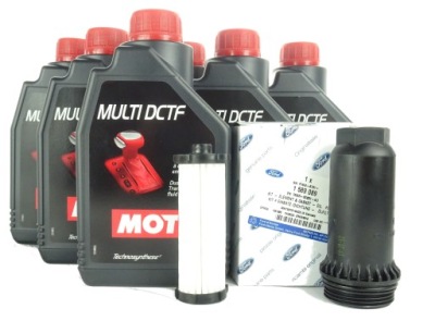 Оригінальний фільтр+ олія motul 6l volvo ford powershift фото №1
