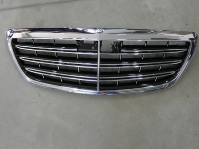 Решётка радиатора, решётка радиатора mercedes s-klasa w-222 lift фото №1