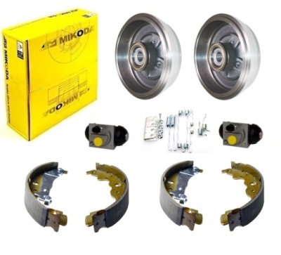 Тормозные барабаны тормозные колодки подшипник renault clio iv captur dacia sandero ii lodgy 228mm фото №1