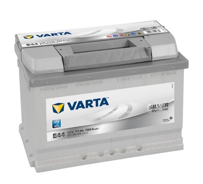 АКУМУЛЯТОР VARTA SILVER 12V 77AH 780A E44