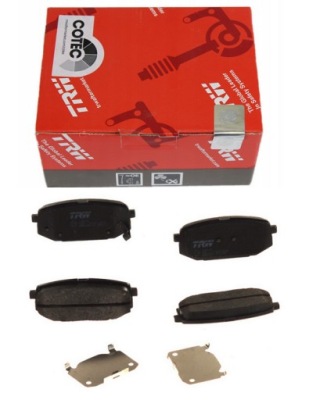 Trw тормозные колодки тормозные задняя hyundai equus centennial фото №1