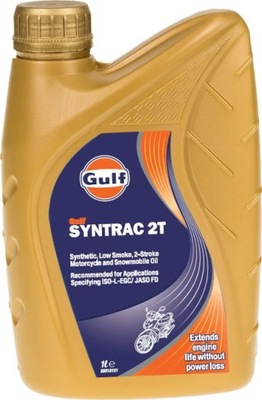 Gulf Syntrac 2T 1L Syntetyczny olej do skutera