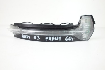 Поворотник зеркало правый audi a3 фото №1