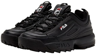 BUTY DAMSKIE FILA DISRUPTOR LOW BLACK 1010302 R 37