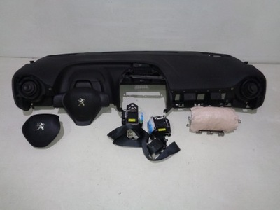 Peugeot 108 приборная панель консоль подушка безопасности ремни комплект фото №1