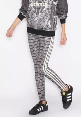 ADIDAS ORIGINALS LEGGINSY DAMSKIE PAVAO AY6875 XXS