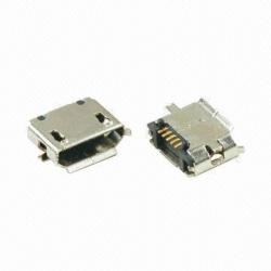 Gniazdo micro mikro USB typu B montażu SMD (0216)