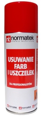 USUWANIE FARB I USZCZELEK Normatek 400ml MOCNY