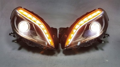 MERCEDES B-KL W246 BI- КСЕНОН LED (СВІТЛОДІОД) ILS КОМПЛЕКТНІ + ОМИВАЧІ F-V.A.T