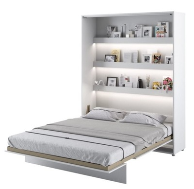 Łóżko podwójne Lenart BED CONCEPT 160x200 biały