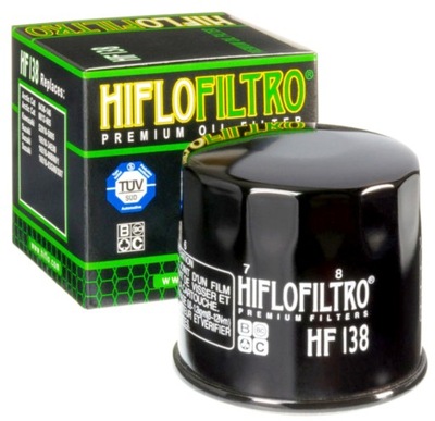 HF138 HIFLO FILTRO FILTER OILS SUZUKI GSX / GSXR / SV / DL / TL / VZ / V  