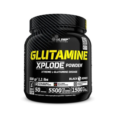 OLIMP GLUTAMINE XPLODE 500g lemon SUCHA MASA