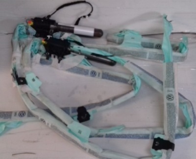 Vw passat b7 подушка безопасности подушка кровельная шторка безопасности фото №1