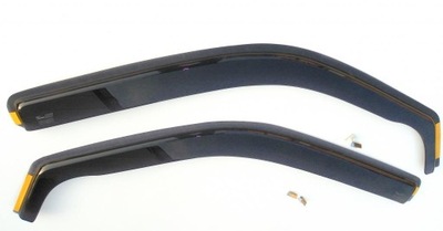 SKODA FABIA 2 II 2007-2015R DEFLECTORES DE PUERTA HEKO  