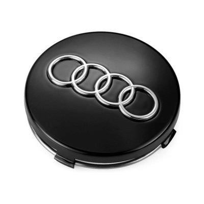 НОВЫЙ КОЛПАЧОК КОЛПАЧКИ AUDI 4B0601170 60MM ЧЕРНЫЙ