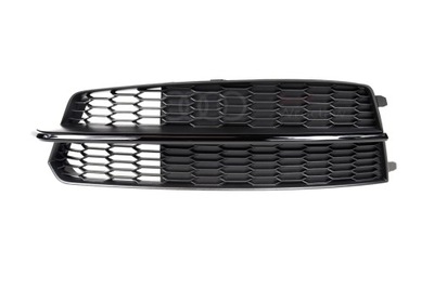 Решітка бампер перед audi a6 c7 lift ліва sline фото №1