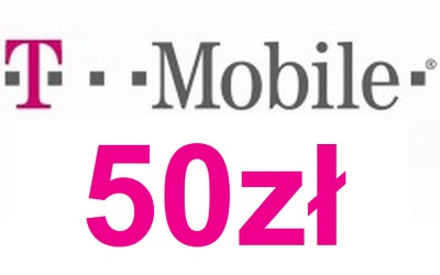 T-Mobile 50 zł - Doładowanie TMobile Kod Tekstowy