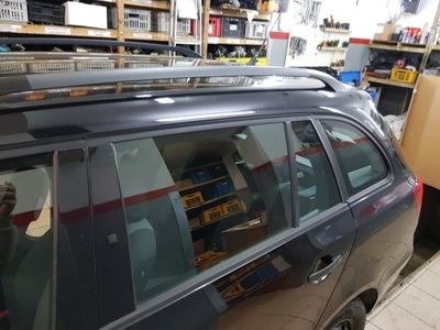 Рамка двері двері лівий задня skoda fabia 2 9910 фото №1