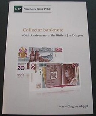 Folder 600 rocz. urodzin Jana Długosza - angielski