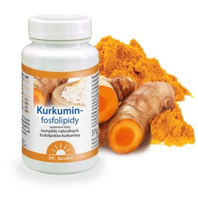 Kurkumin - Fosfolipidy 60kaps Dr JAcobs