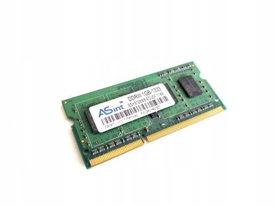 Pamięć RAM ASint DDR3 1GB 1333MHz