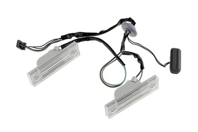 Лампа освітлення номерного знака chevrolet orlando 12- фото №1